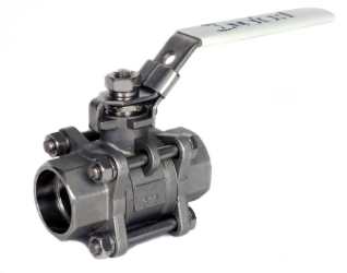 3PC 316 BALL VALVE SOCKET WELD