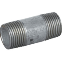 GALV HVY BARREL NIPPLES