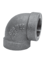 BLK MI 90 DEGREE ELBOW
