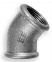 GALV MI 45 DEGREE ELBOW