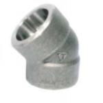 CS 3000LB SOCKET WELD 45 DEG ELBOW A105-Dairy & Engineering Services Limited-Dairy and Engineering Services